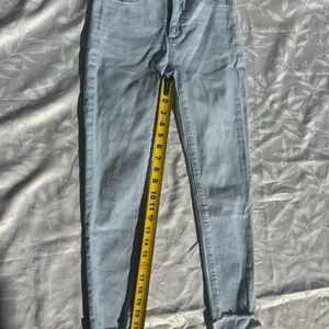 LOFT Light Blue Ankle Jeans